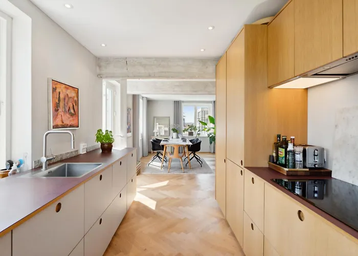Luksus C-lejlighed Med Panorama Udsigt * Århus