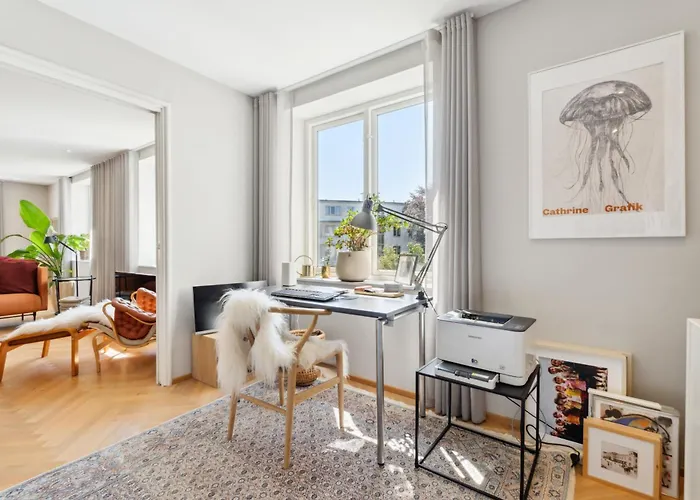 Luksus C-lejlighed Med Panorama Udsigt Århus