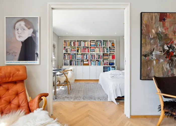 Lejlighed Luksus C-lejlighed Med Panorama Udsigt Århus